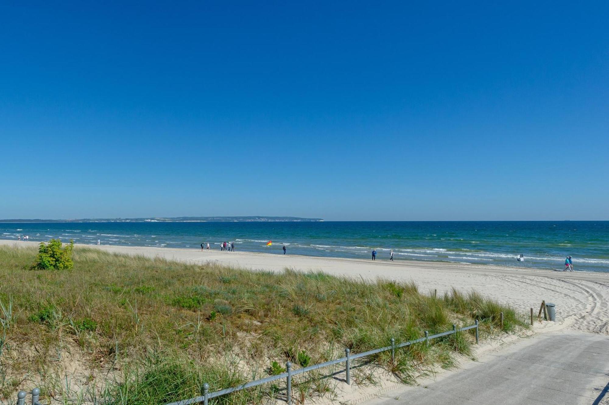 Haus "Seydlitz" In Binz - Wg15 "Lubin" Mit Terrasse Strandnah Exteriör bild