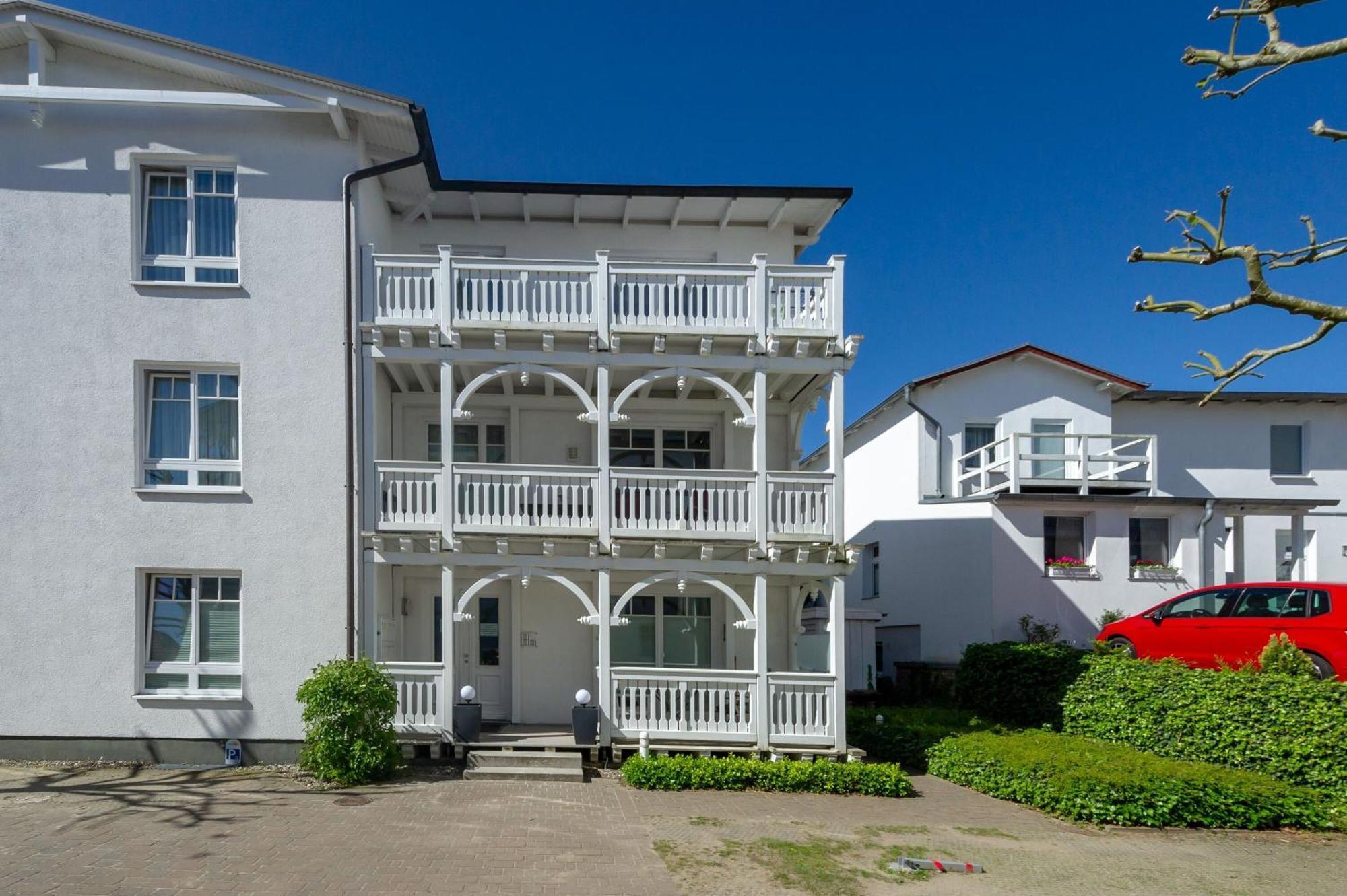 Haus "Seydlitz" In Binz - Wg15 "Lubin" Mit Terrasse Strandnah Exteriör bild