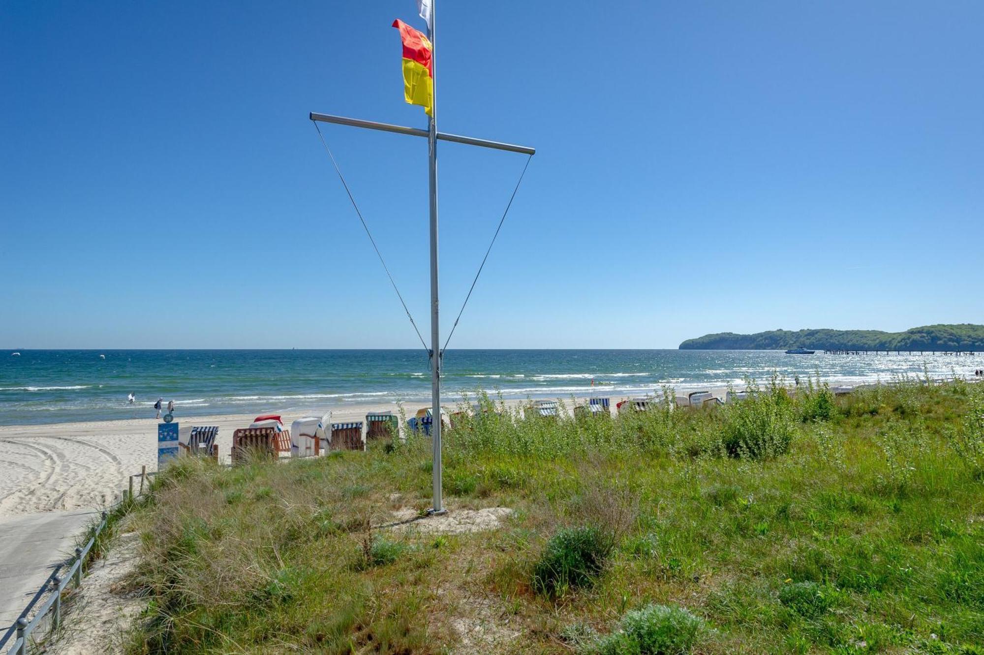 Haus "Seydlitz" In Binz - Wg15 "Lubin" Mit Terrasse Strandnah Exteriör bild