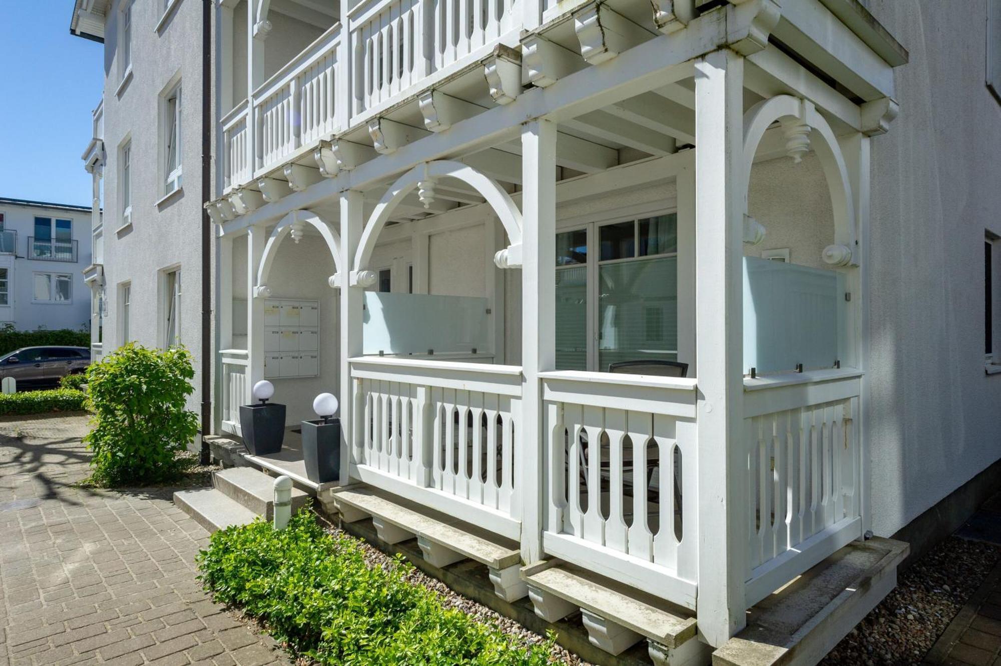 Haus "Seydlitz" In Binz - Wg15 "Lubin" Mit Terrasse Strandnah Exteriör bild