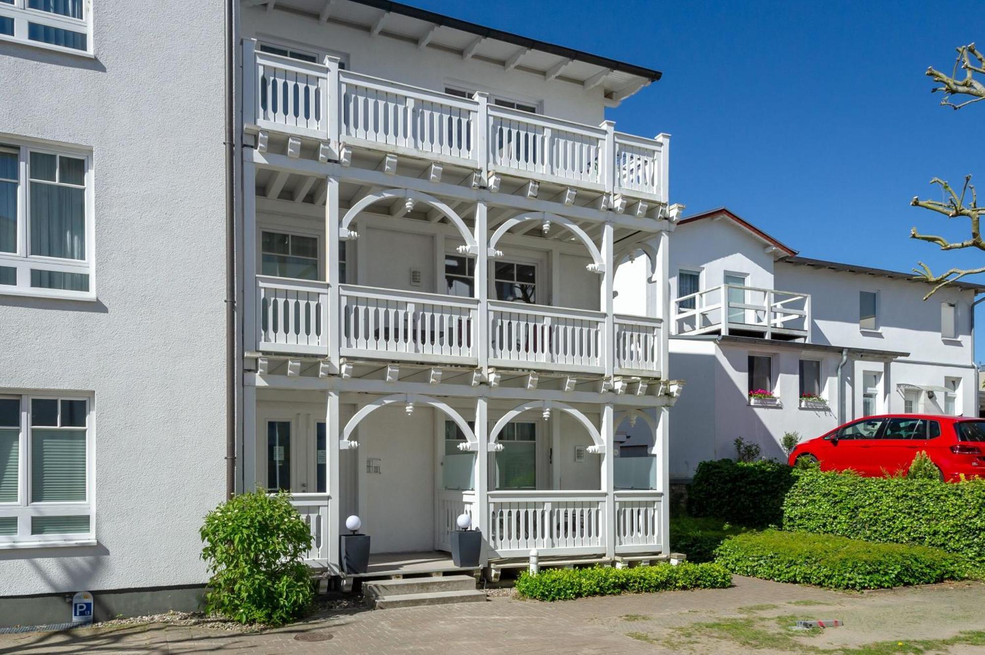 Haus "Seydlitz" In Binz - Wg15 "Lubin" Mit Terrasse Strandnah Exteriör bild